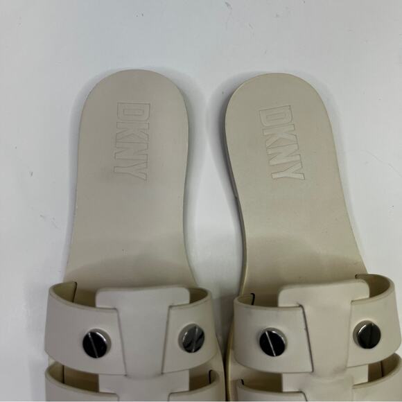 DKNY Glynn Studded Slide sandals egg nog - 6.5 - Picture 4 of 10